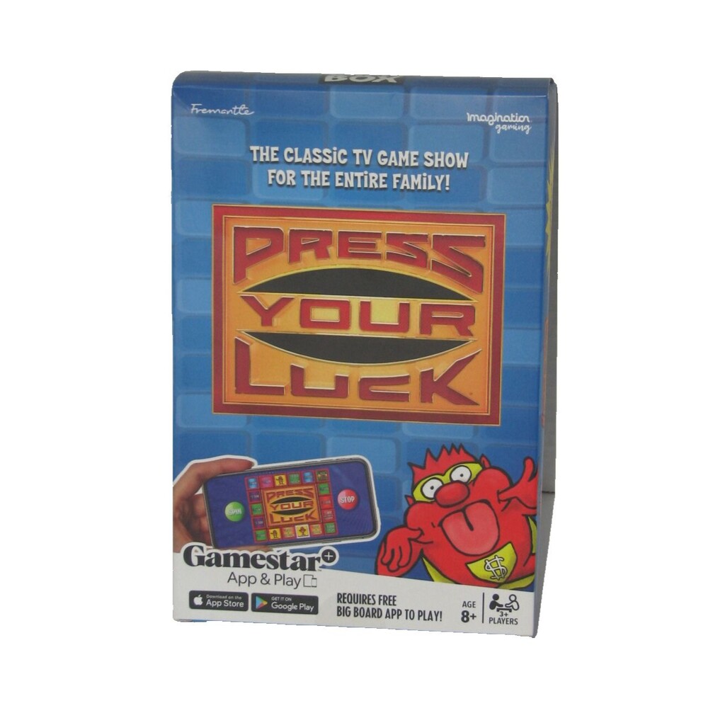Press Your Luck Gamestar Game Box App & Play NEW
